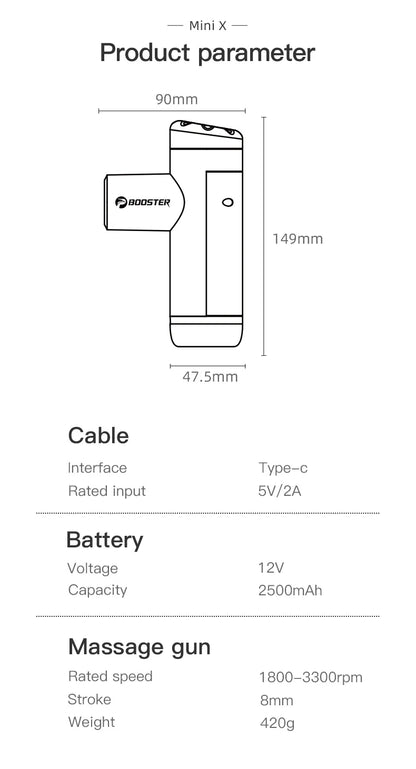 NeckZeno MiniPro Massage Gun