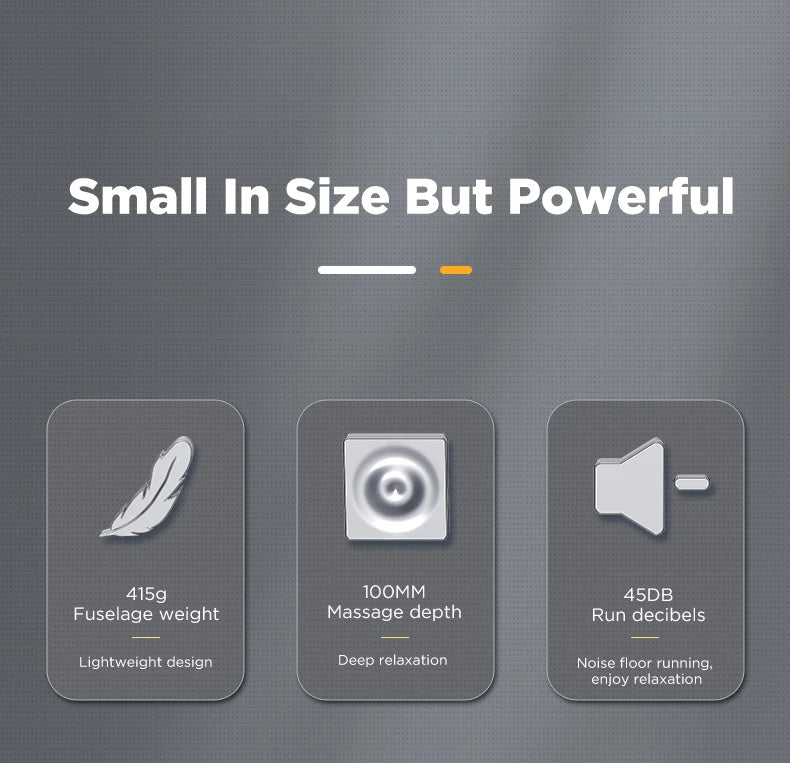 NeckZeno MicroPulse Massage Gun