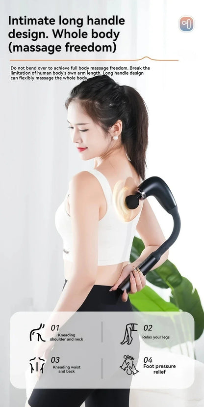 NeckZeno Long-Reach Massage Gun