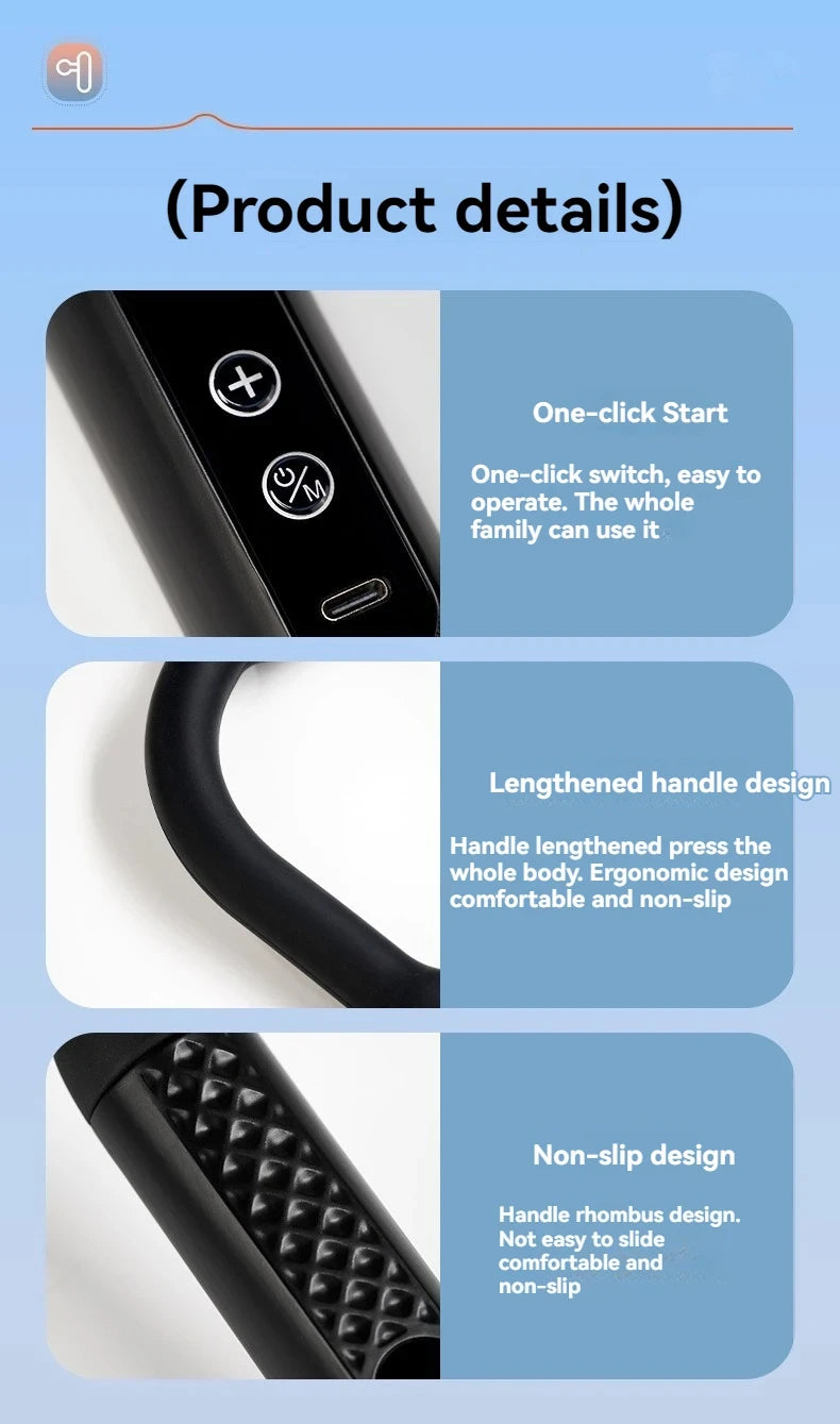 NeckZeno Long-Reach Massage Gun