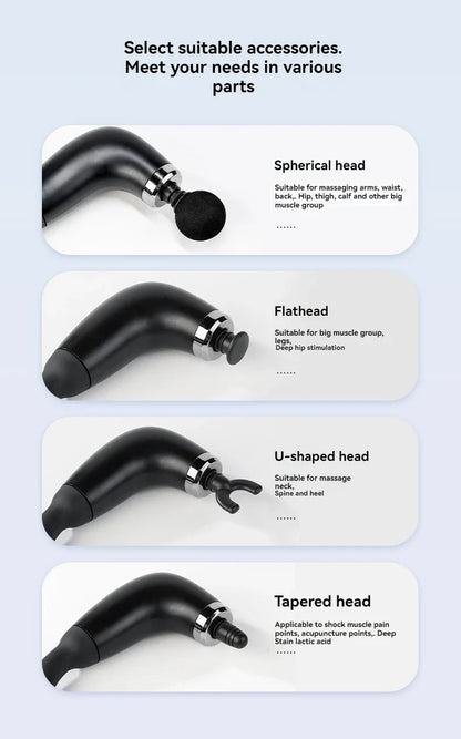 NeckZeno Long-Reach Massage Gun